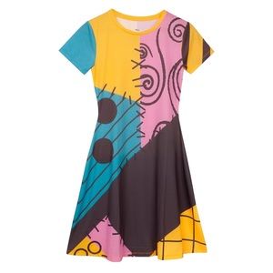 Disney Nightmare Before Christmas Costume Dress + Leggings